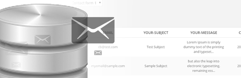 contact form advanced database