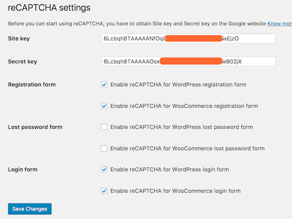 wp cerber 谷歌验证码 (1)