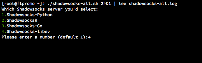 linode install shadowsocks 2