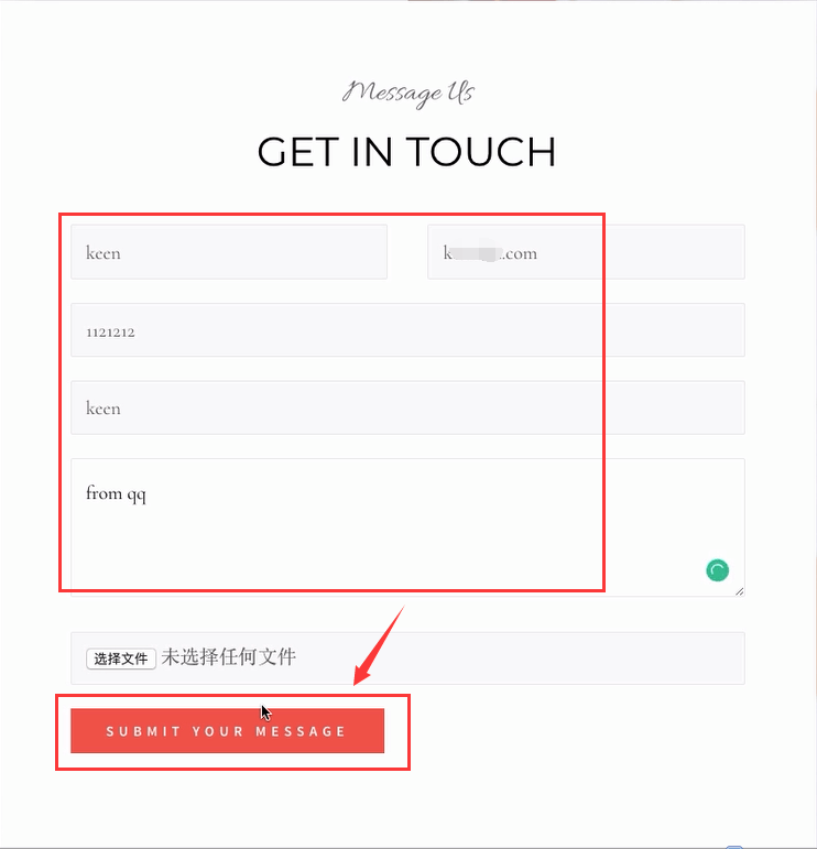 配置contact form 7 smtp发信