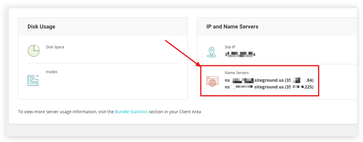 如何找到siteground的dns