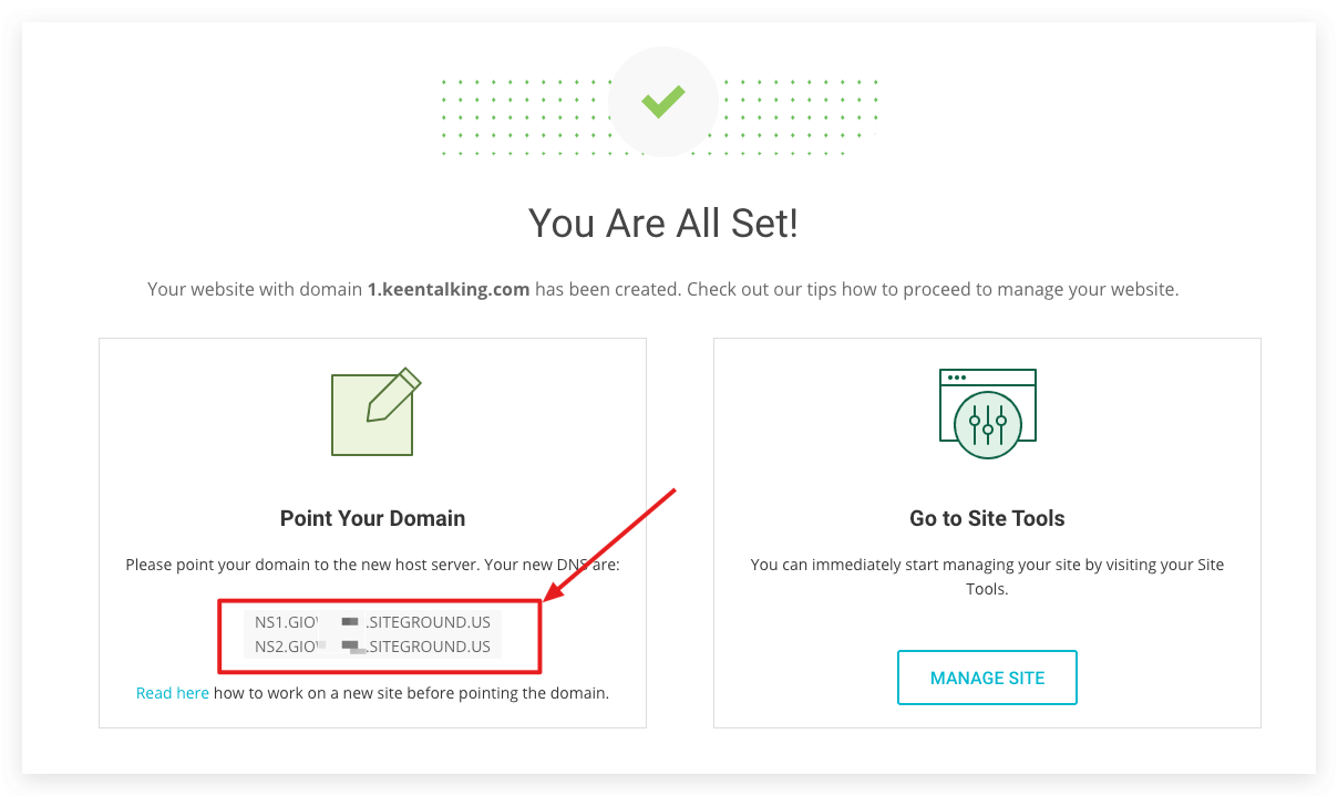 siteground新增网站安装wordpress