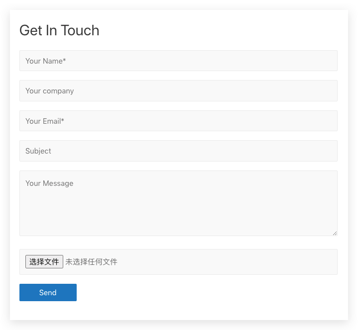 contact form 7 setting
