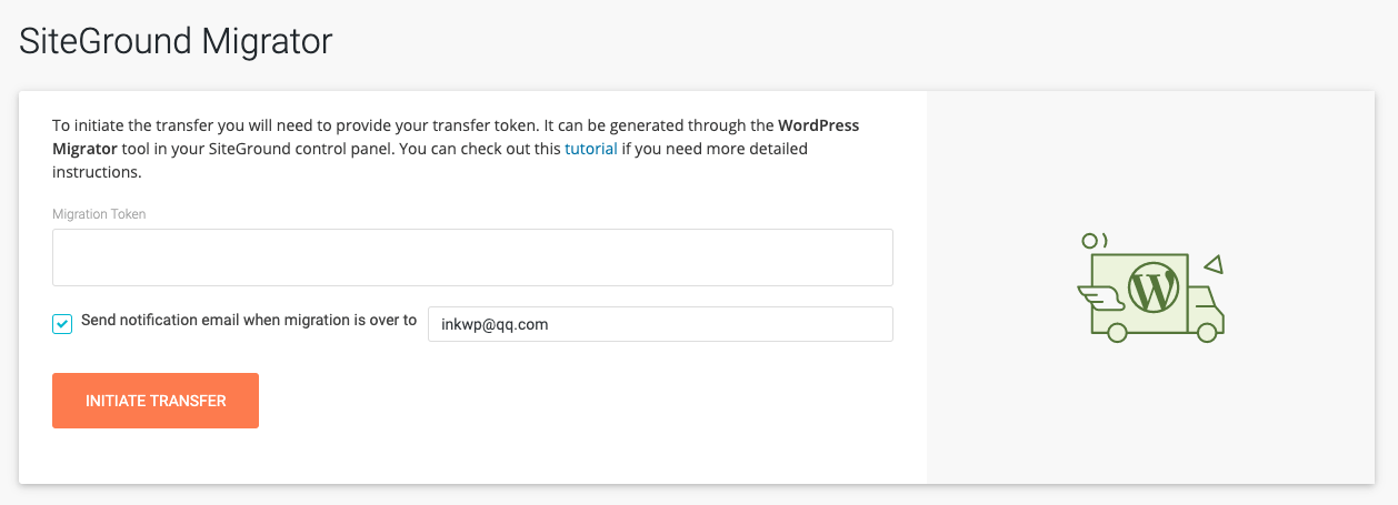 migrate to siteground