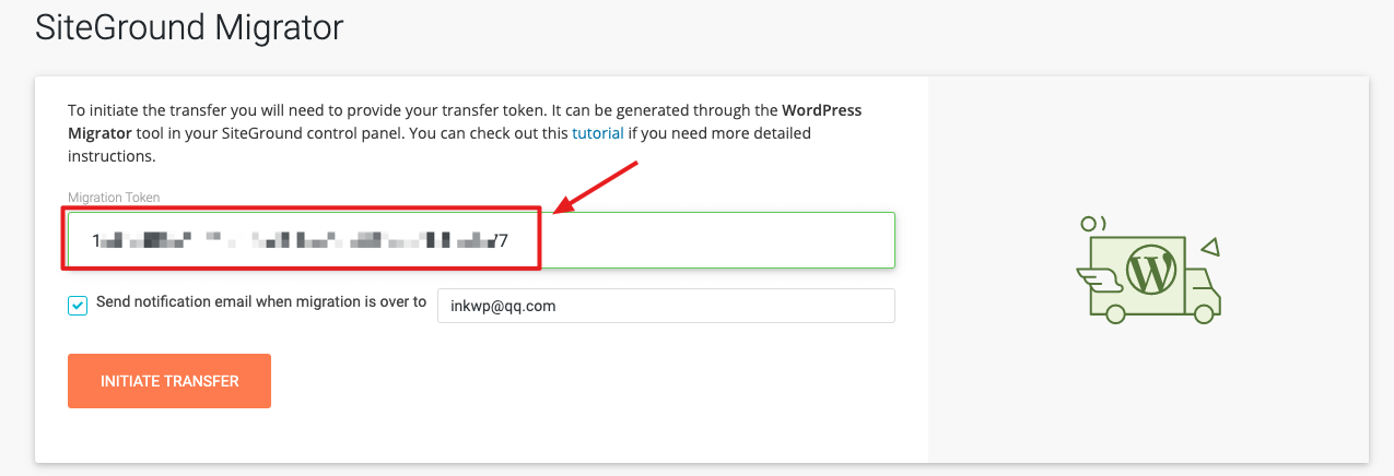 migrate to siteground