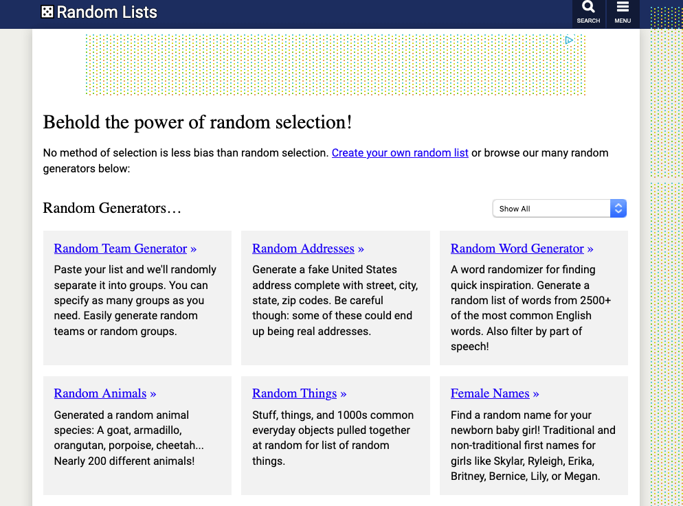 best fake name generator