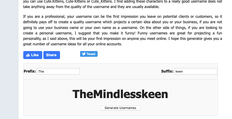 best username generator