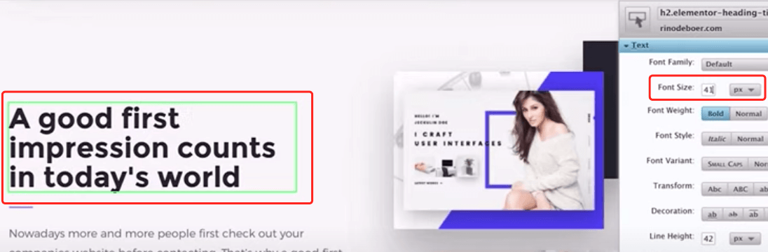 web design chrome plugin