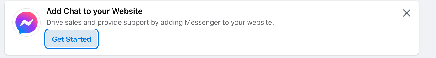 facebook messenger进入界面